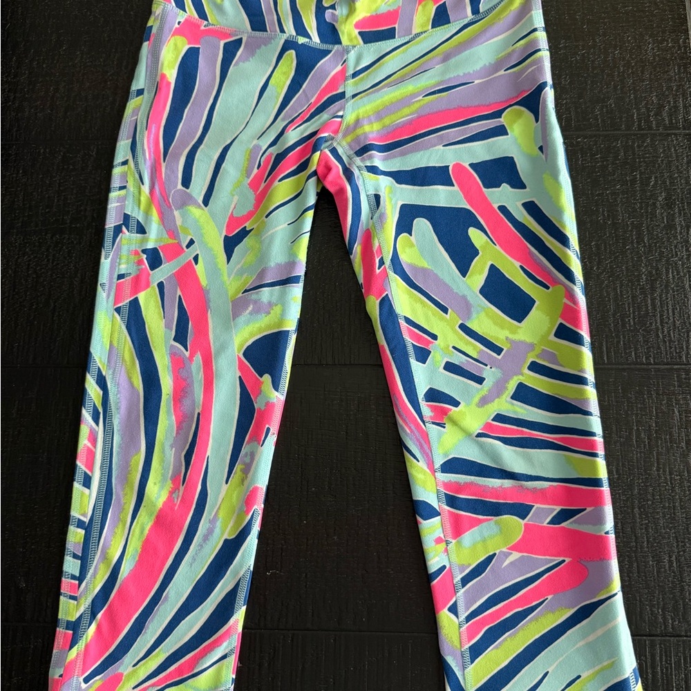 NWOT Lilly Pulitzer Weekender Leggings Indigo Sea